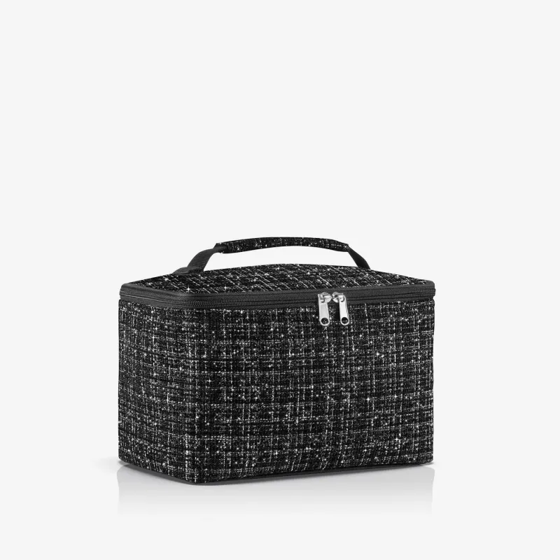 cosmetic case bouclé black - Image 3