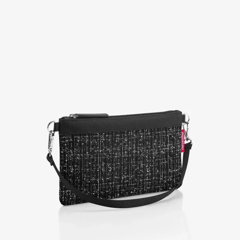 mini pouch bouclé black - Image 4
