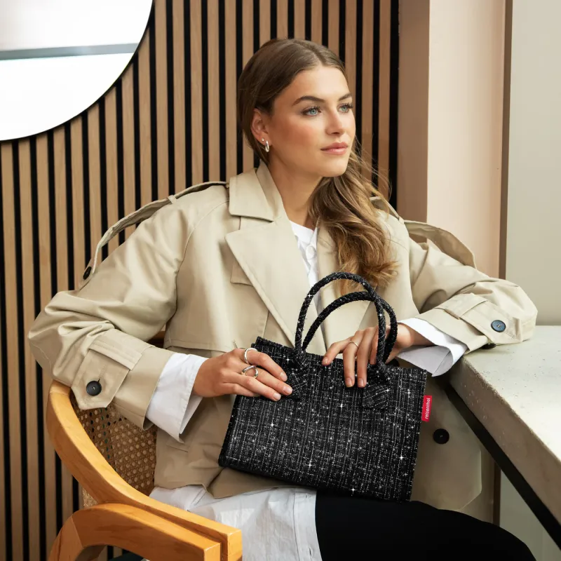 daily shopper XS bouclé black - Image 3