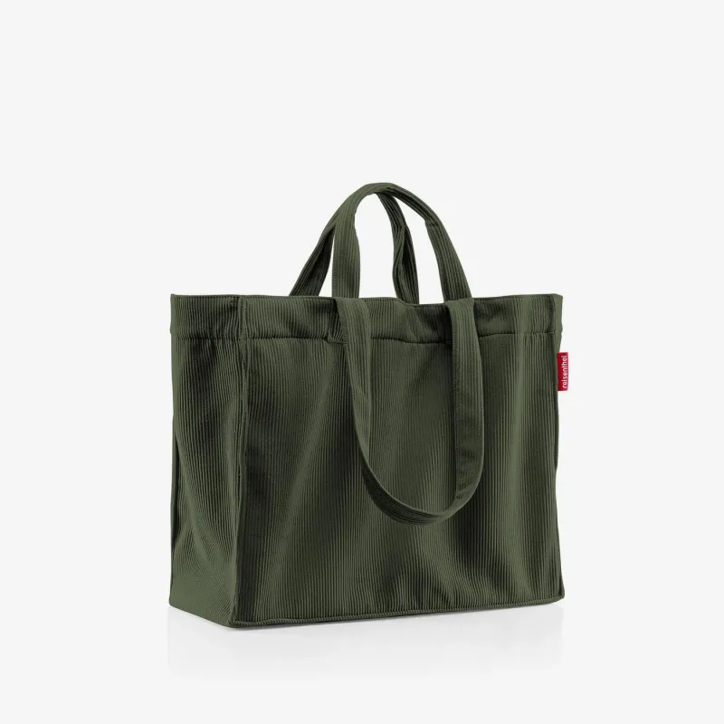 softshopper cord dark matcha - Image 4
