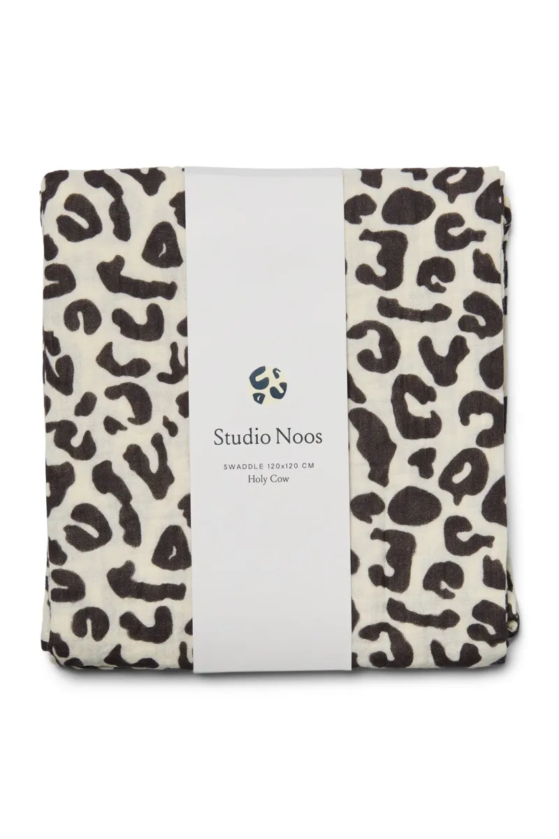 Swaddle Print Large | Holy Cow