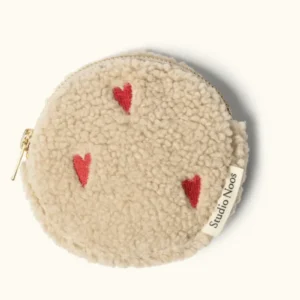 Teddy Wallet | Ecru Hearts