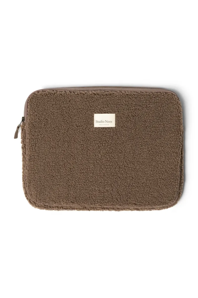 Teddy Laptop Sleeve 15 Inch | Brown