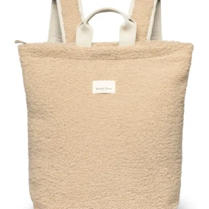 Teddy Adult Backpack | Ecru