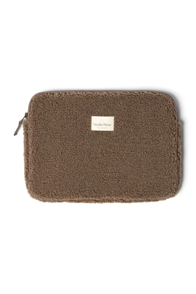 Teddy Laptop Sleeve 13 Inch | Brown