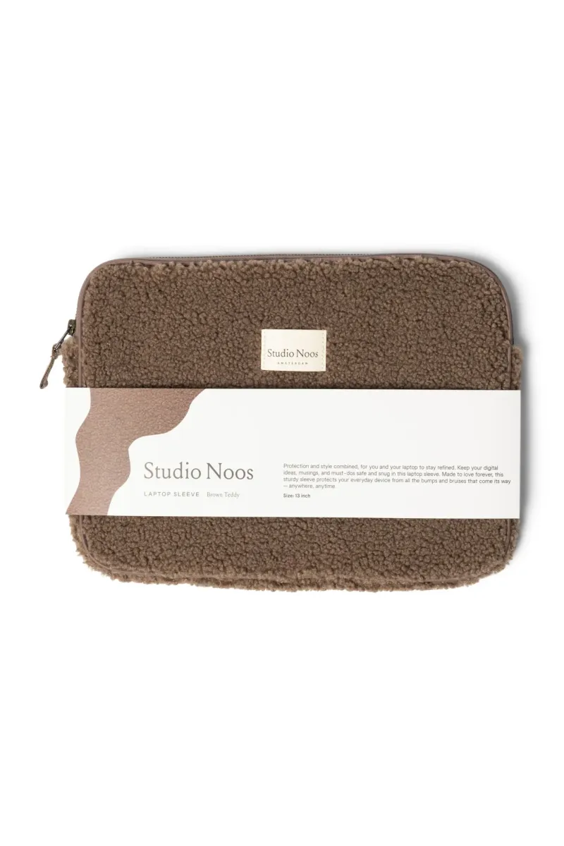 Teddy Laptop Sleeve 13 Inch | Brown - Image 2