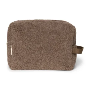Teddy Toiletry Bag | Brown