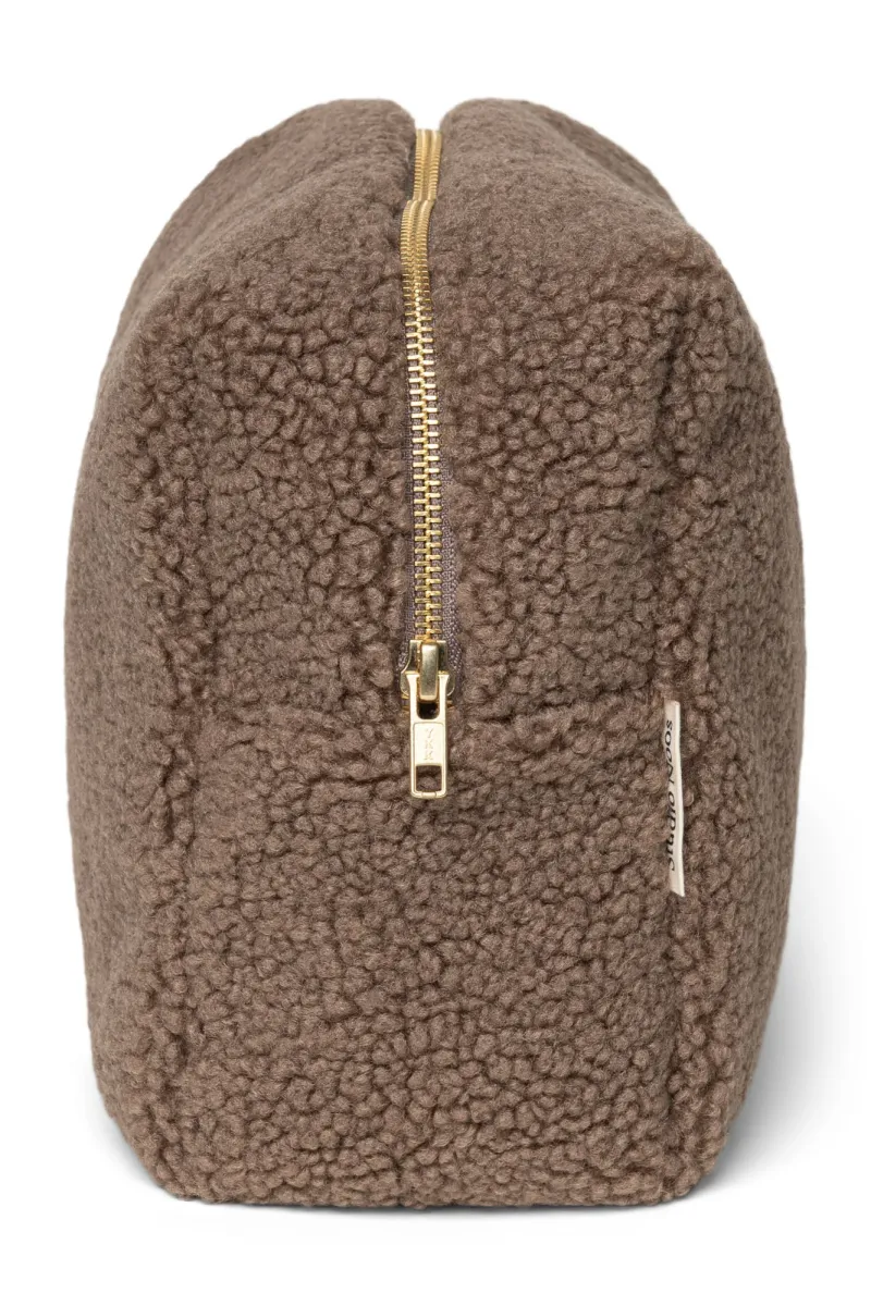 Teddy Toiletry Bag | Brown - Image 4