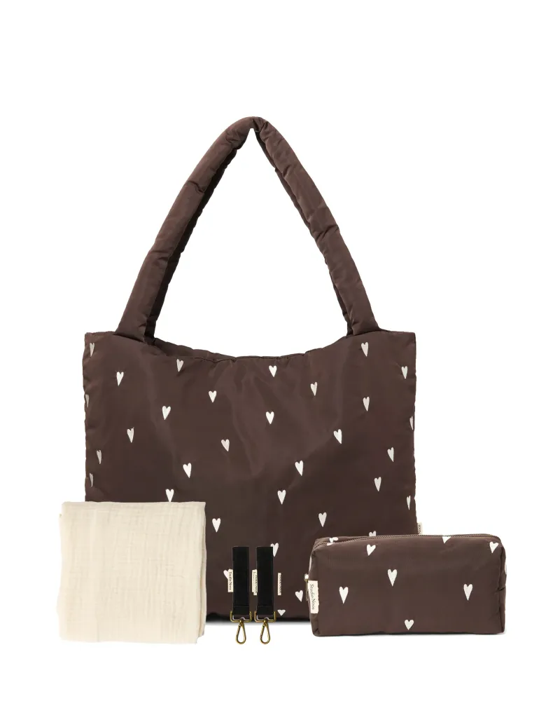 Mom To Be Gift Set | Brown Hearts - Image 3