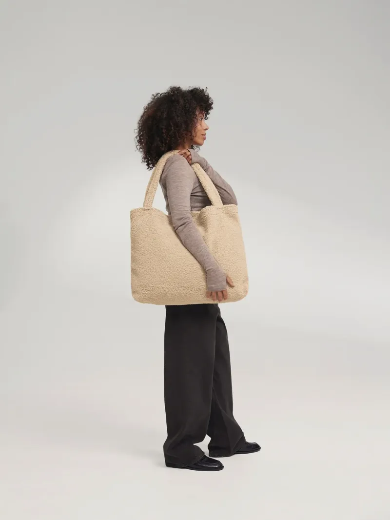 Teddy Mom Bag | Ecru - Image 2