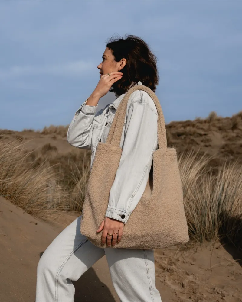 Teddy Mom Bag | Ecru - Image 4