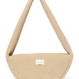 Teddy Mini Cross Body Bag | Ecru