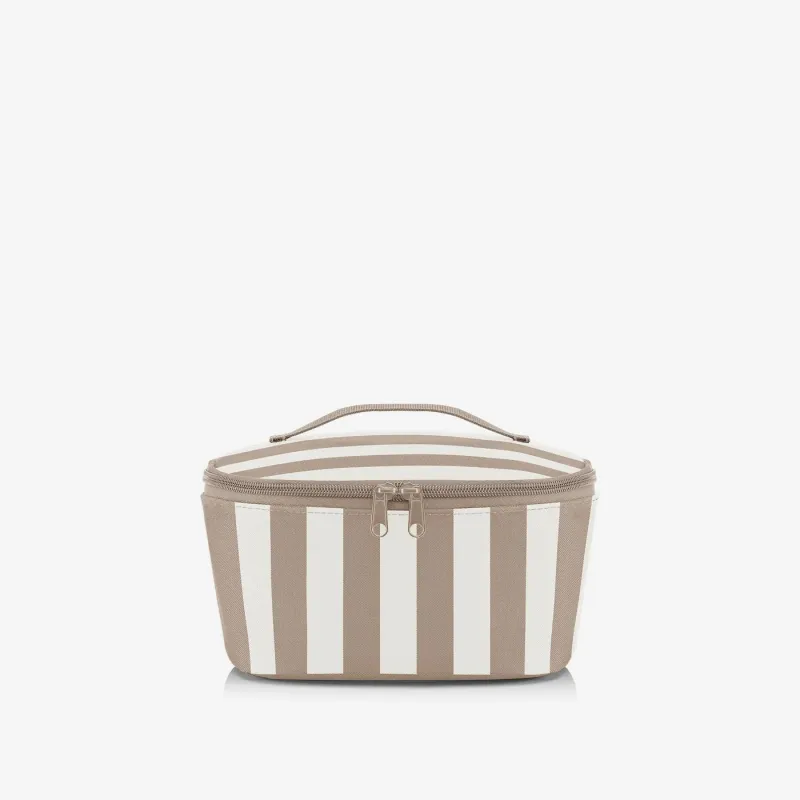 coolerbag S pocket summerstripes coffee