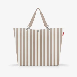 shopper XL summerstripes coffee