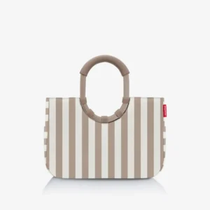 loopshopper M summerstripes coffee