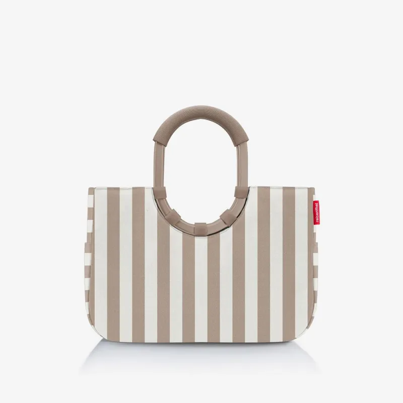 loopshopper M summerstripes coffee