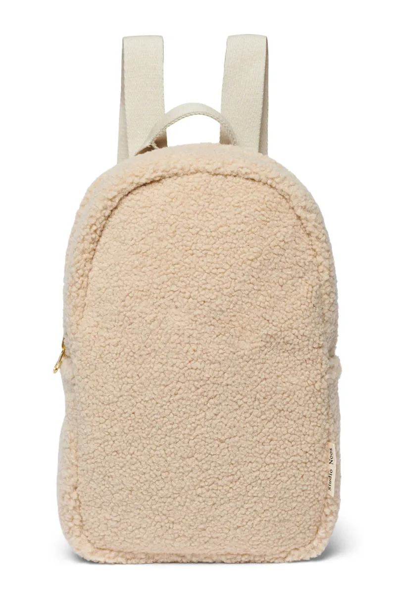 Teddy Mini Backpack | Ecru