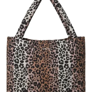 Soft Cotton Mom Bag | Hazel Leopard