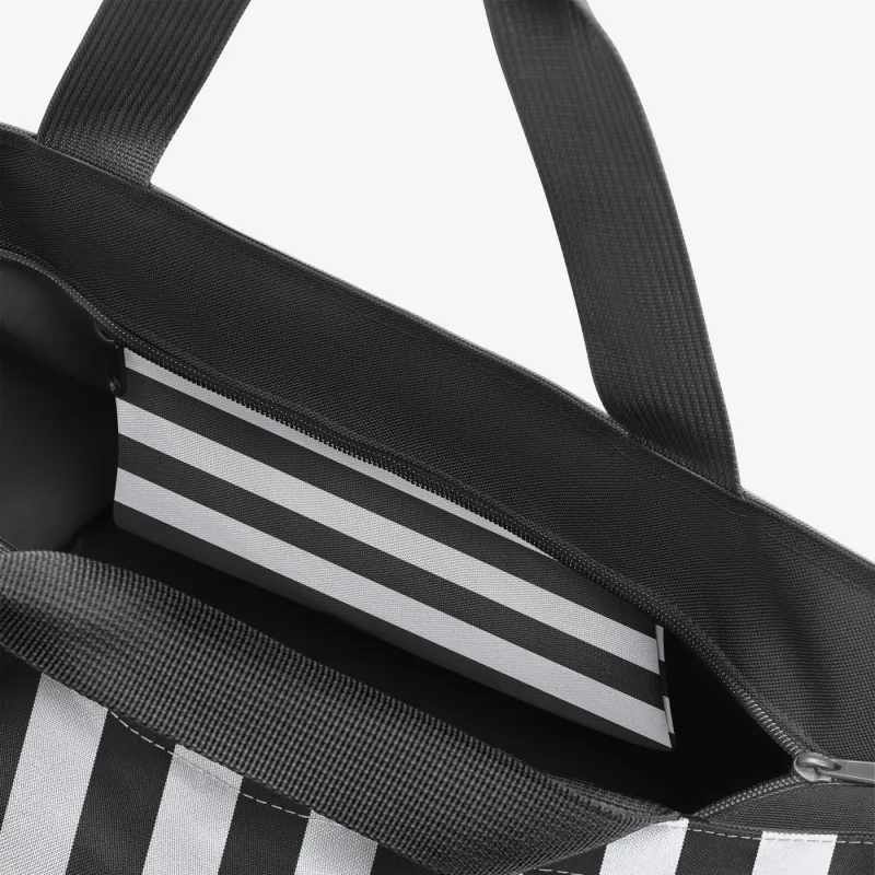 shopper M summerstripes black - Image 5