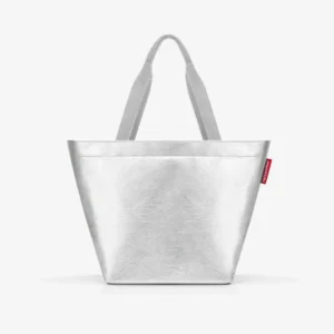 shopper M silver crackle