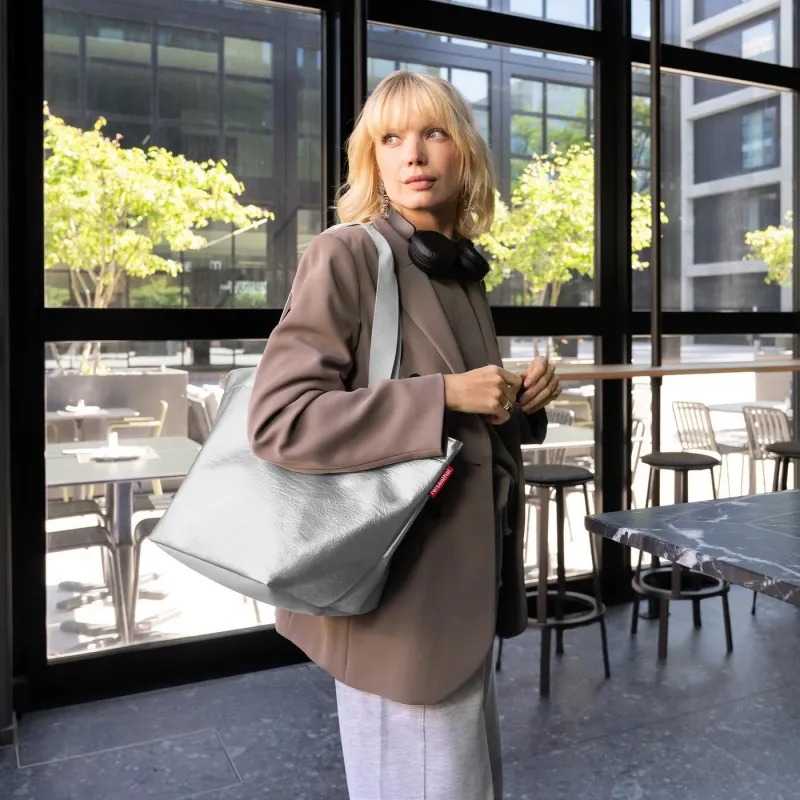 shopper M silver crackle - Image 2