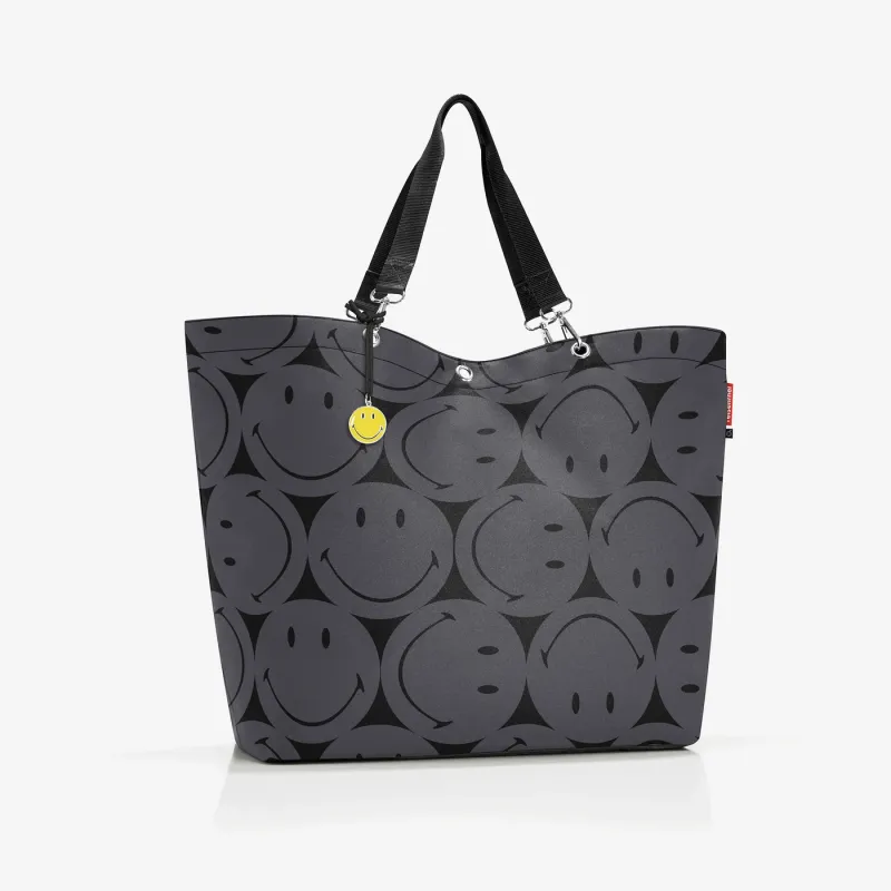 shopper XL smiley grey - Image 4