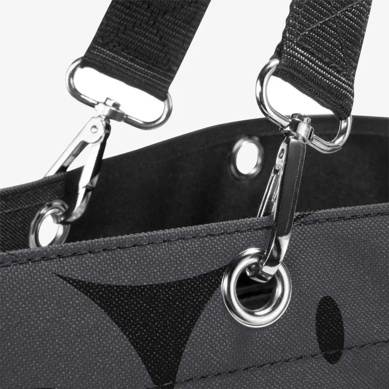 shopper XL smiley grey - Image 5