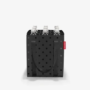 bottlebag glossy dots black