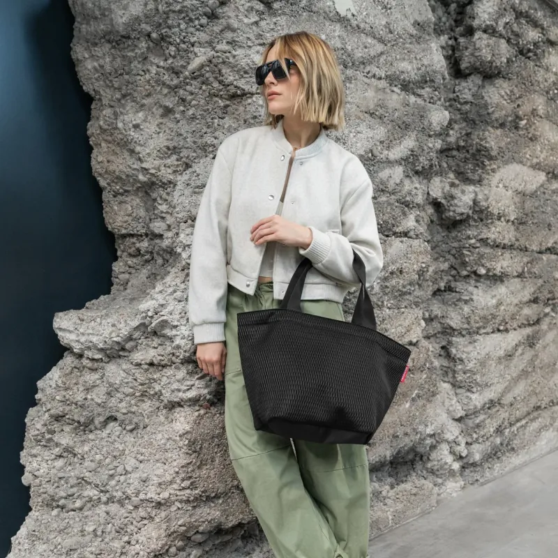 shopper M mesh black - Image 2