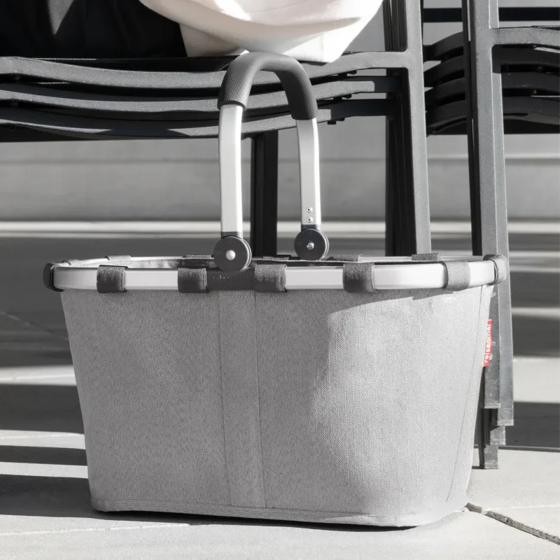 carrybag herringbone grey - Image 3