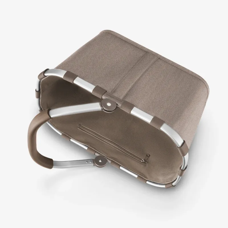 carrybag herringbone mokka - Image 5
