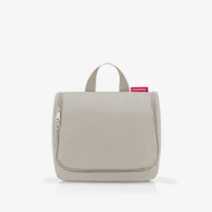 toiletbag herringbone sand