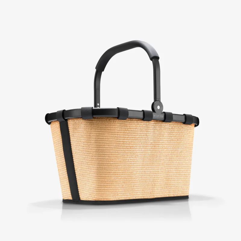 carrybag frame raffia black - Image 4