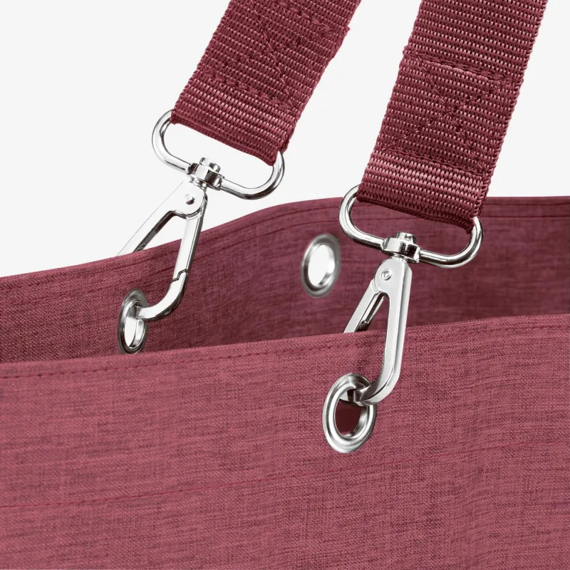shopper XL twist maroon - Image 5