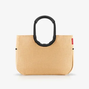 loopshopper L frame raffia black