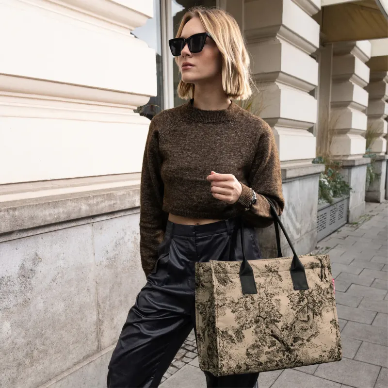 daily shopper jacquard brown - Image 2