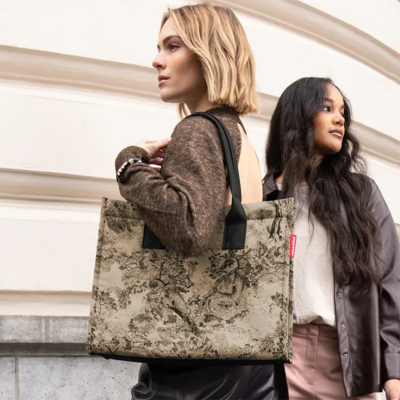daily shopper jacquard brown - Image 3