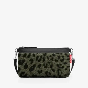 mini pouch teddy leo olive