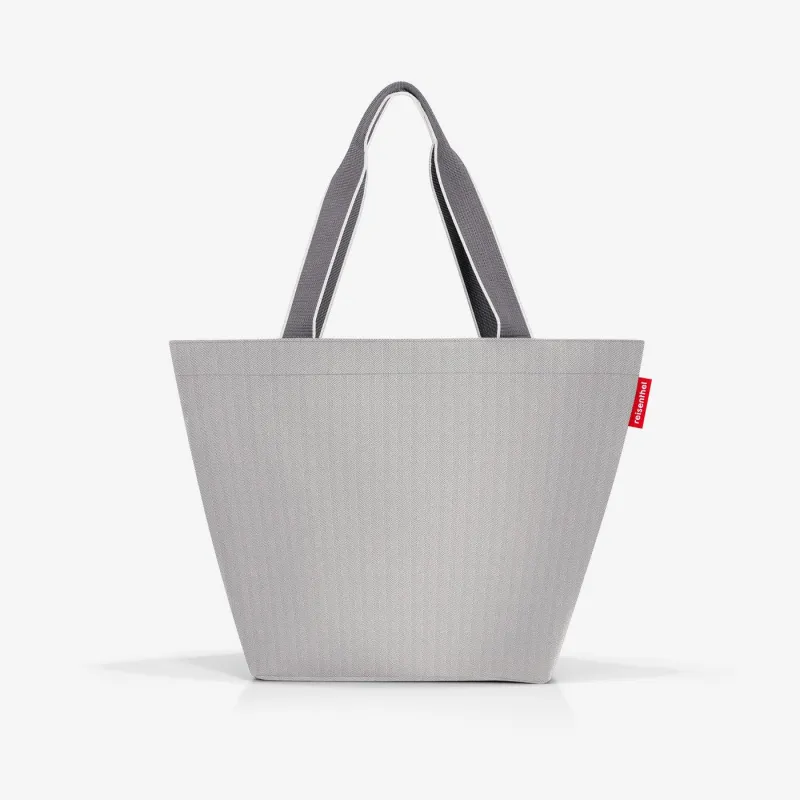 shopper M herringbone grey