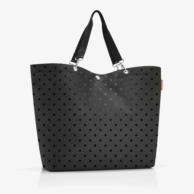 shopper XL glossy dots black - Image 4