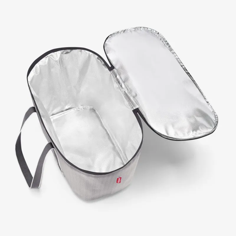 coolerbag herringbone grey - Image 5