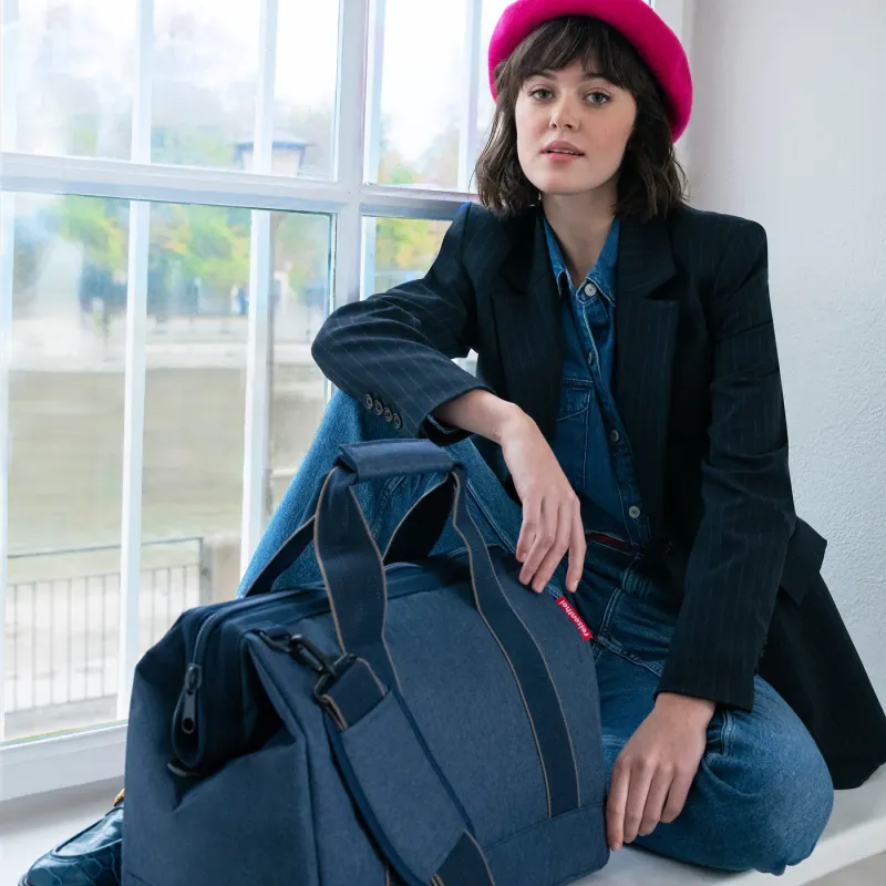 allrounder M herringbone dark blue - Image 3
