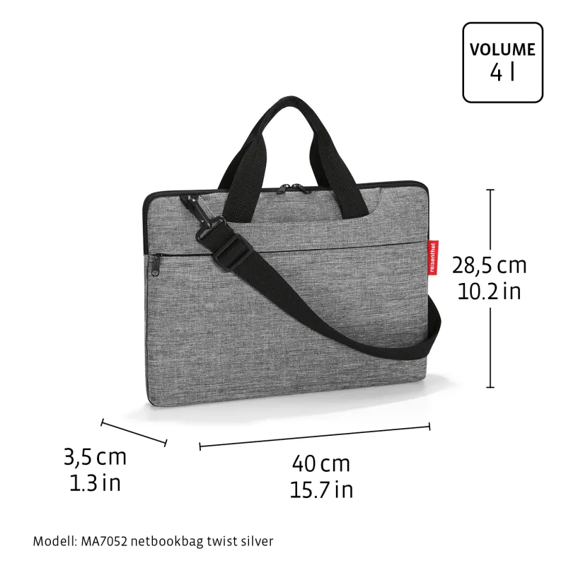 netbookbag twist silver - Image 4