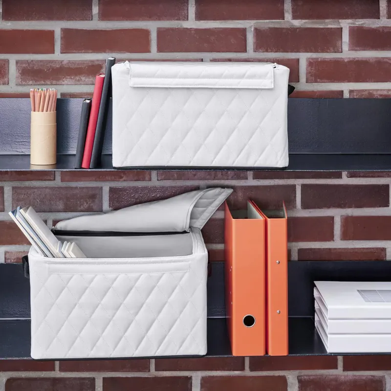storagebox M rhombus light grey - Image 3
