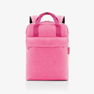 allday backpack M iso twist pink