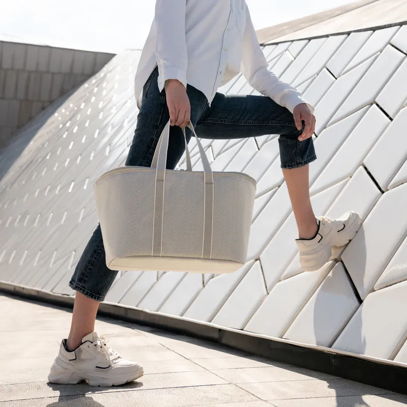 coolerbag herringbone sand - Image 3