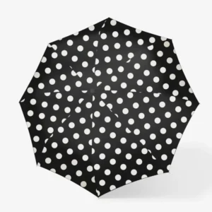 umbrella pocket classic dots white