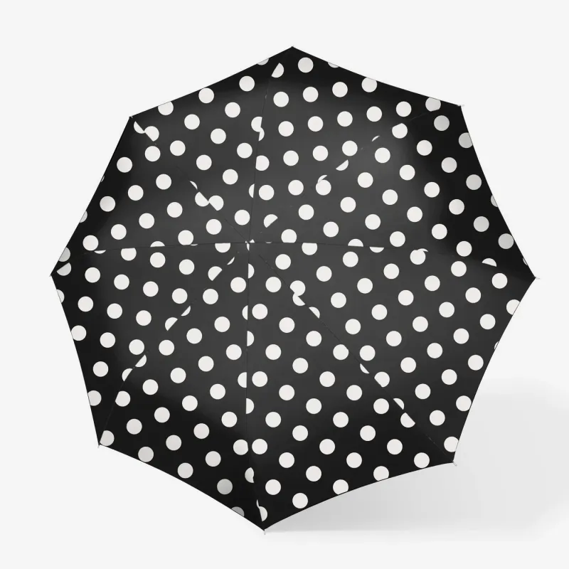 umbrella pocket duomatic dots white