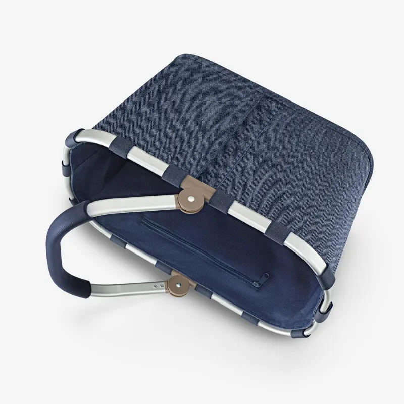 carrybag herringbone dark blue - Image 5